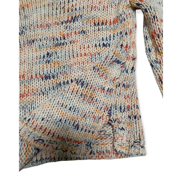 Gap ivory multicolor marled pullover sweater wool blend size Medium M - Picture 5 of 12